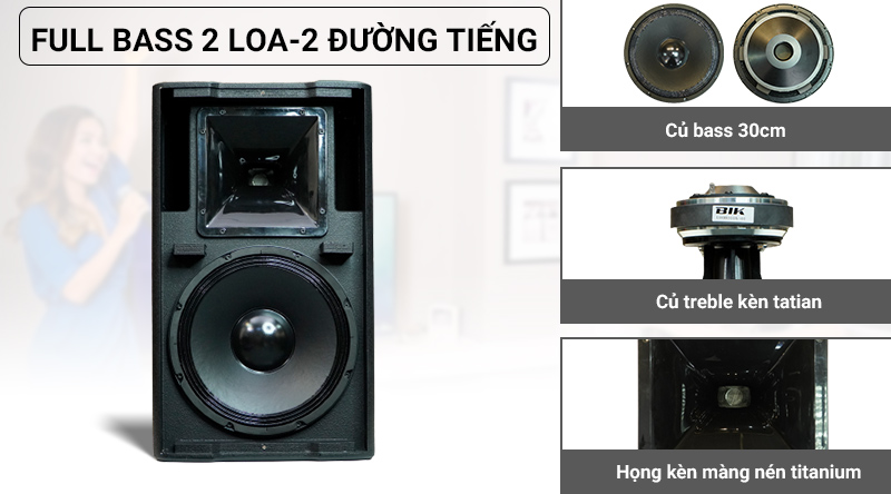 loa karaoke bik bsp 8012
