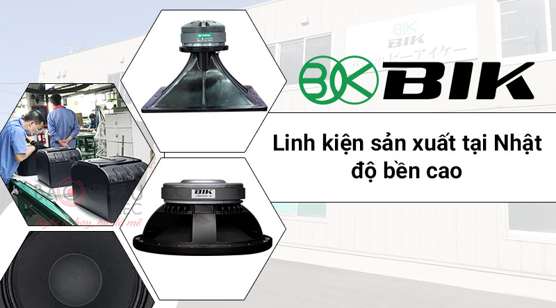 Loa karaoke Nhật BIK BSP 410II Cao Cấp