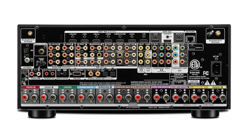 Amply xem phim, nghe nhạc Denon AVR-X7200WA