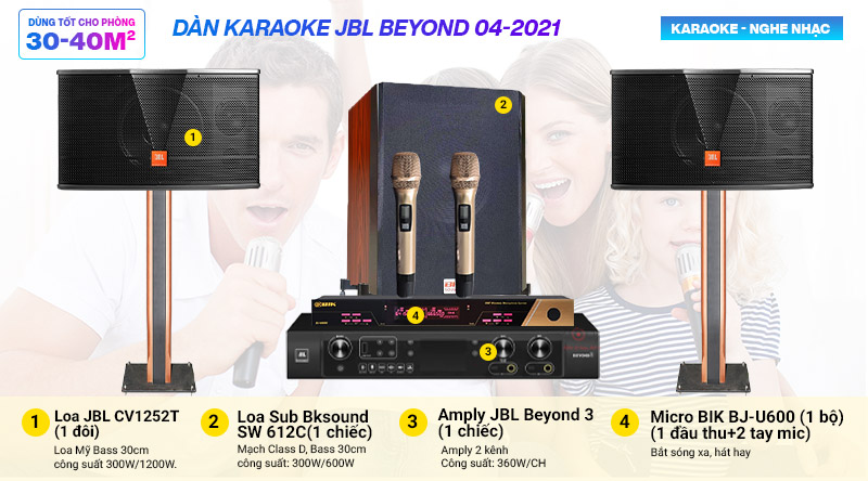 D&agrave;n karaoke JBL Beyond 04-2021