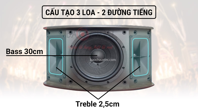 Loa karaoke JBL Ki312 Ba Sao (bass 30cm)