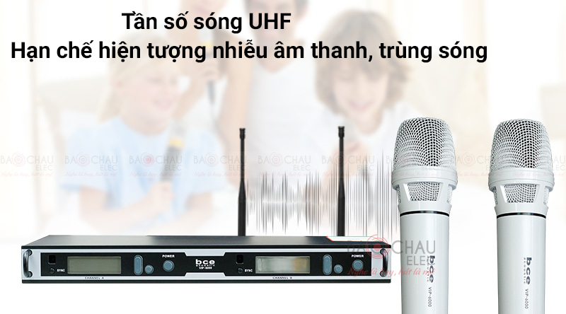 Micro kh&ocirc;ng d&acirc;y BCE Vip 6000