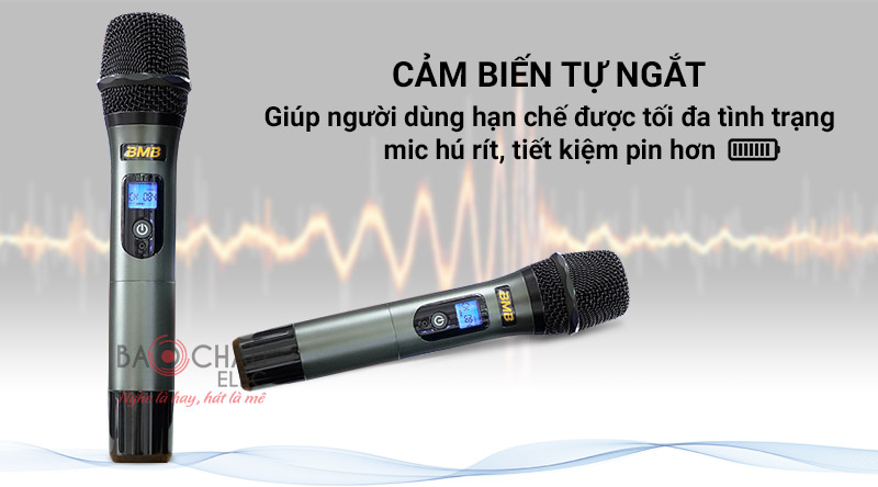 Micro kh&ocirc;ng d&acirc;y BMB WB-5000 (model 2021)