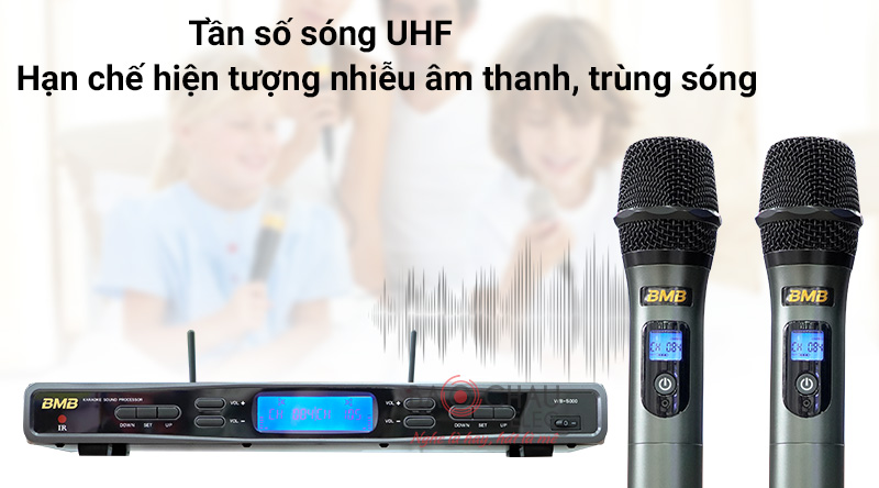 Micro kh&ocirc;ng d&acirc;y BMB WB-5000 (model 2021)