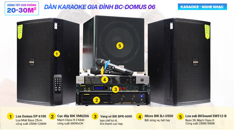 d&agrave;n karaoke domus giảm gi&aacute; bạc triệu