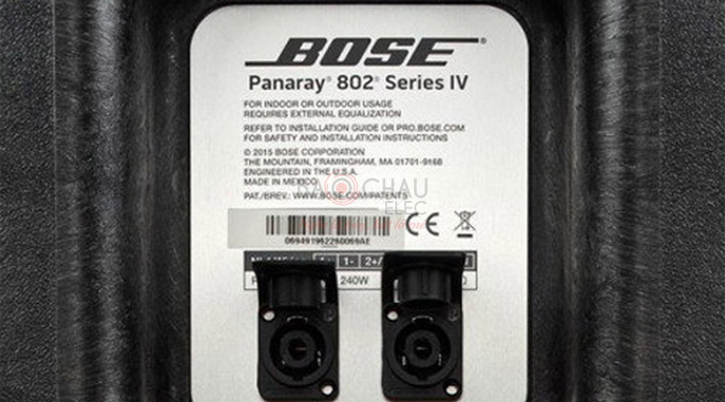Loa sân khấu, hội trường Bose 802 IV