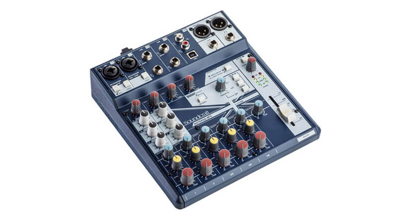 Mixer Soundcraft Notepad 8