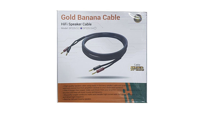 Dây Loa HiFi Gold Banana Model SP225-3.2