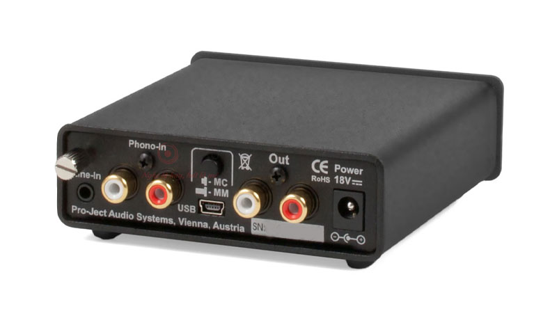 Phono Pre Amply Pro-Ject Phono Box USB V