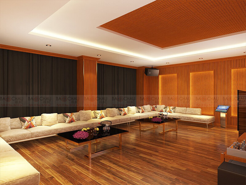 Thiết kế phòng giải trí đa năng, xem phim, nghe nhạc, karaoke 06