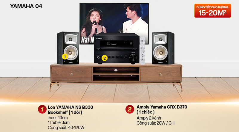 Dàn nghe nhạc Yamaha 04