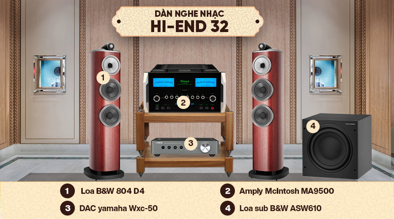 D&agrave;n nghe nhạc Hi-end 32