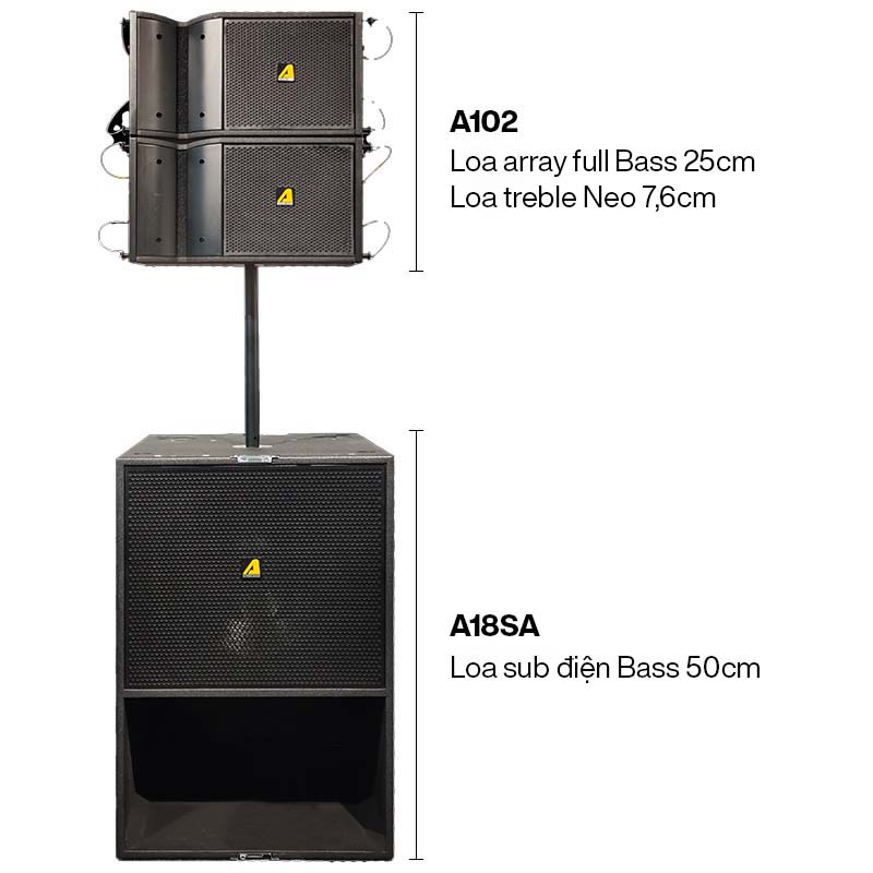 Loa Array full Bass 25 A102