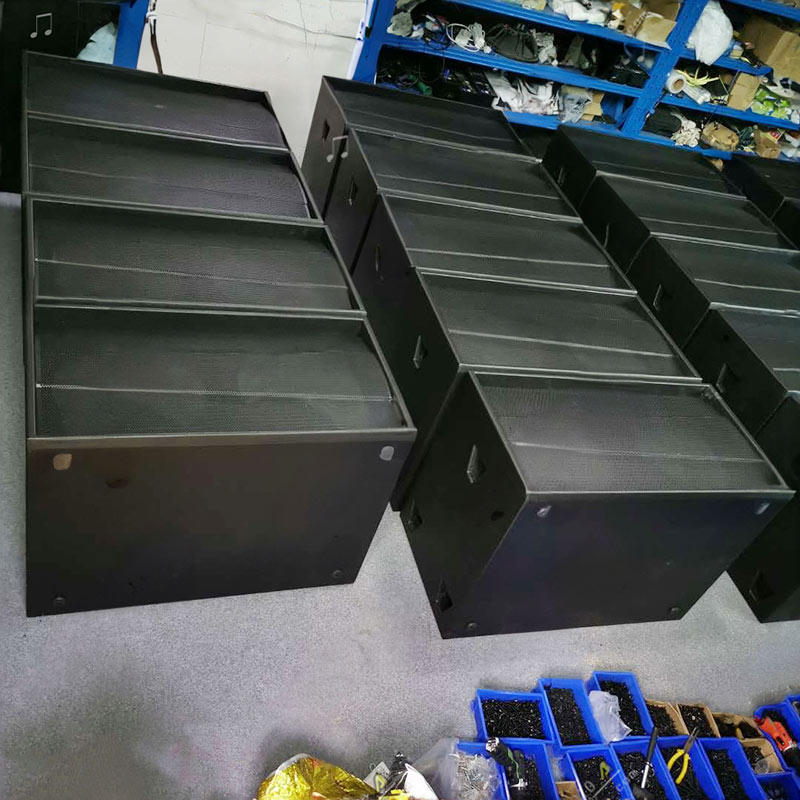 Loa Sub Hơi K&eacute;p Bass 50cm Array Actpro S218+