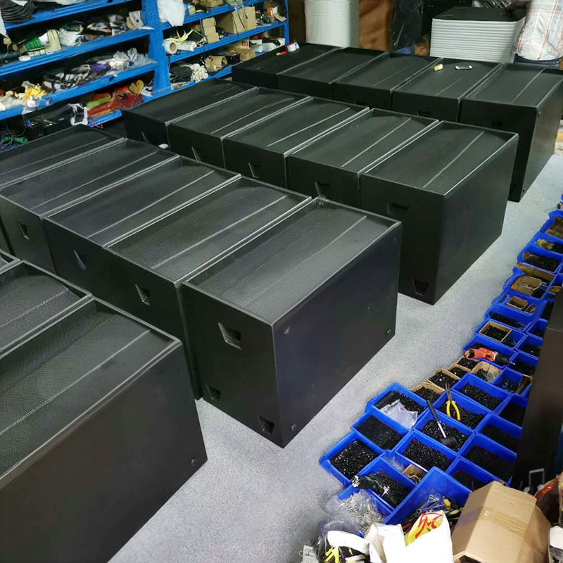 Loa Sub Hơi K&eacute;p Bass 50cm Array Actpro S218+