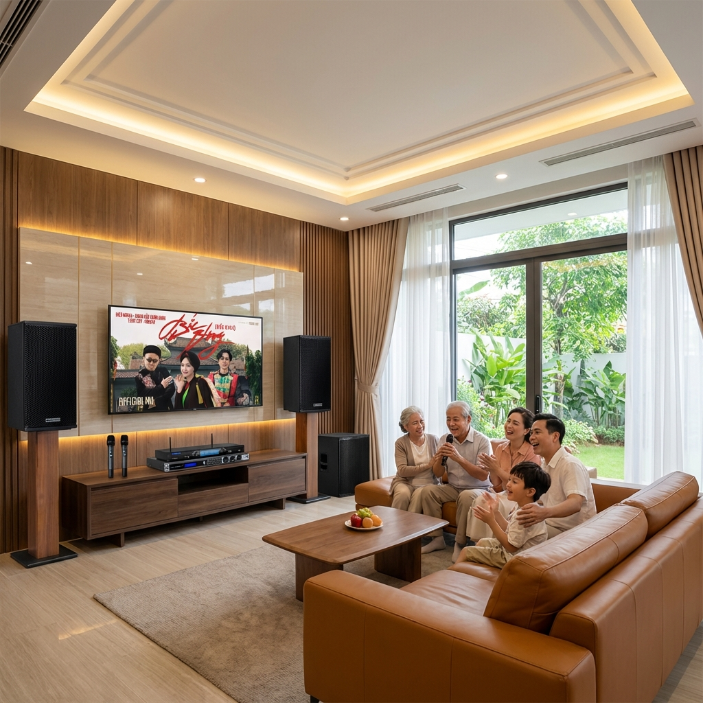 Dàn karaoke gia đình cao cấp dBTechnologies 22 (Vio X10, JBL KX190, Sub615, Baiervires BS9800) - Hình 3