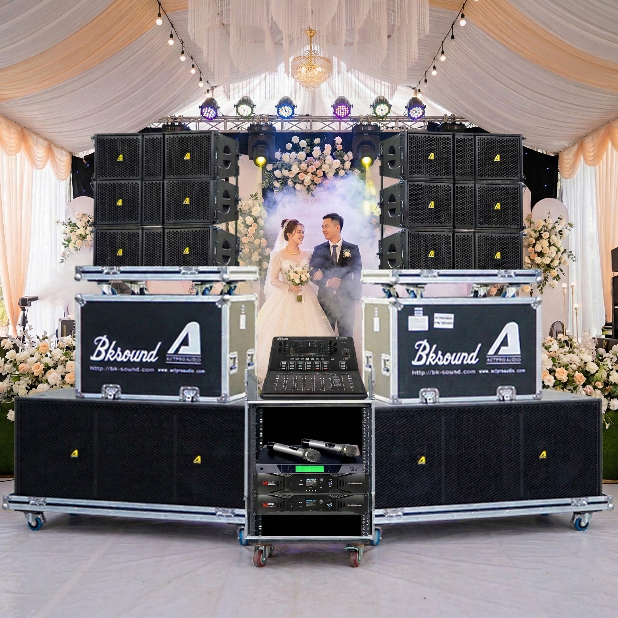 Dàn âm thanh Line Array 2 way Passive Actpro 31 (KR210F New, KR28F New, UTA1802DSP, UTA1804DSP, Alto TMD16, BCE UGX12) - Hình 2