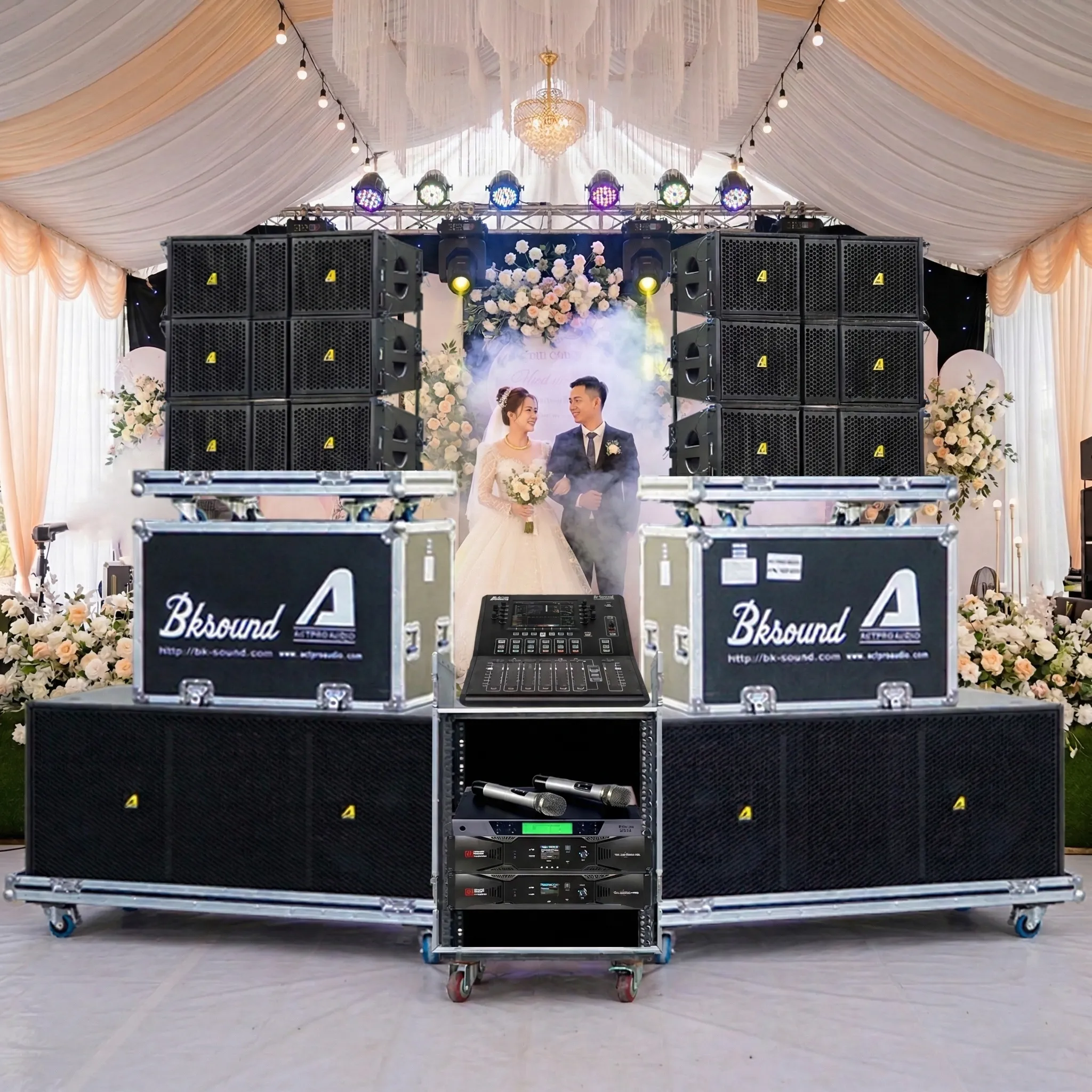 Dàn âm thanh Line Array 2 way Passive Actpro 31 (KR210F New, KR28F New, UTA1802DSP, UTA1804DSP, Alto TMD16, BCE UGX12) - Hình 4