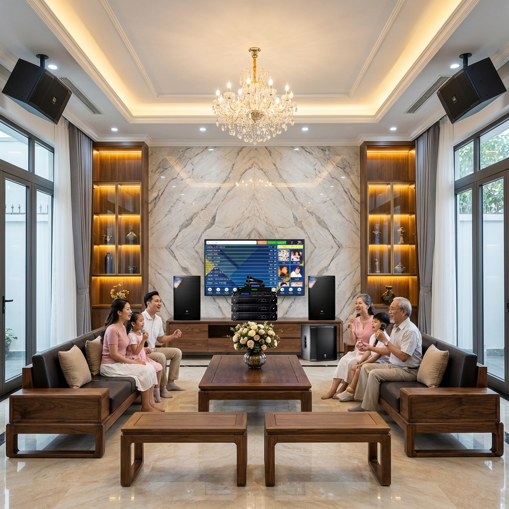 Dàn karaoke đồng bộ full JBL 12 (JBL MTS12, JBL V8, JBL VX9, PRX418S, JBL VM300,…) - Hình 4