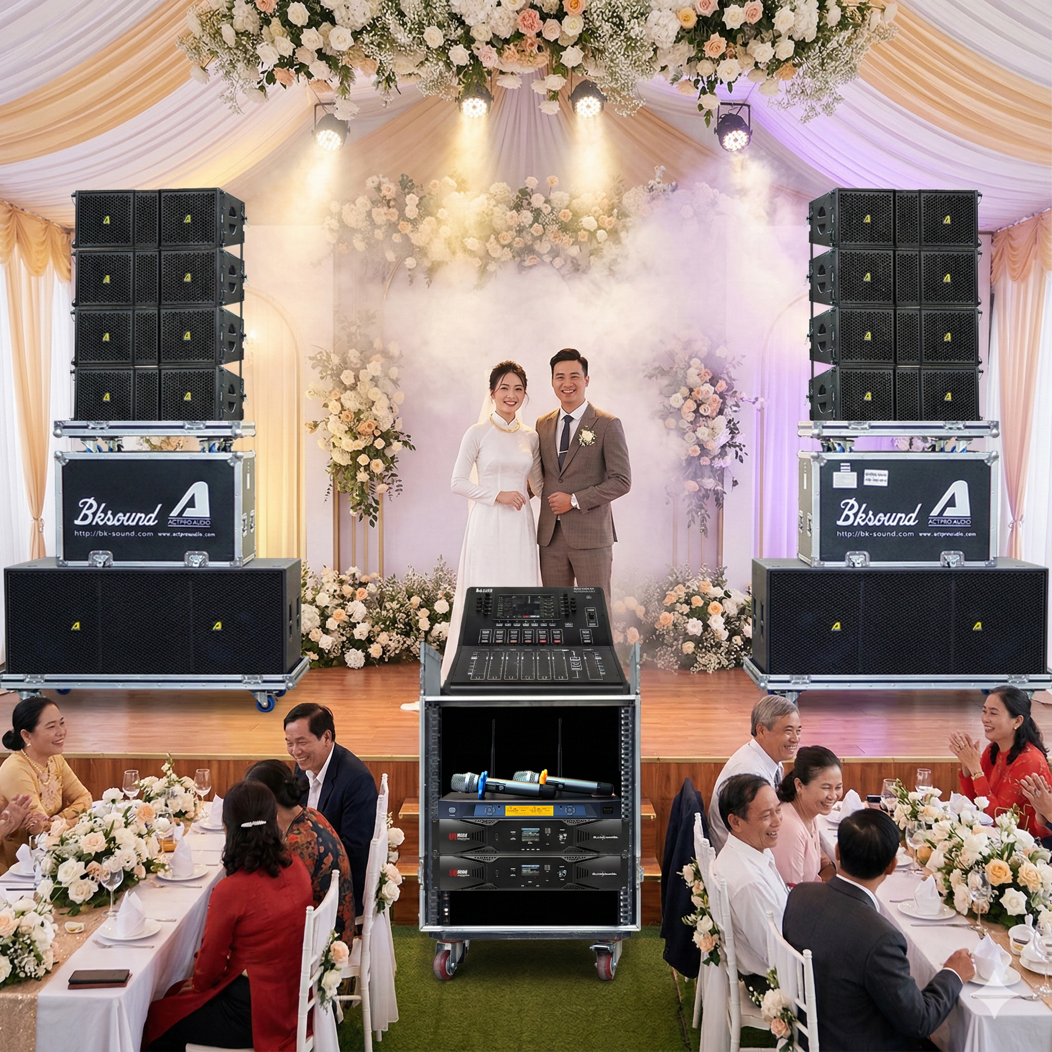 Dàn âm thanh Line Array 2 way Passive Actpro 29 (KR210F New, KR28F New, UTA1802DSP, UTA1804DSP, Alto TMD16, VIP 3000) - Hình 4