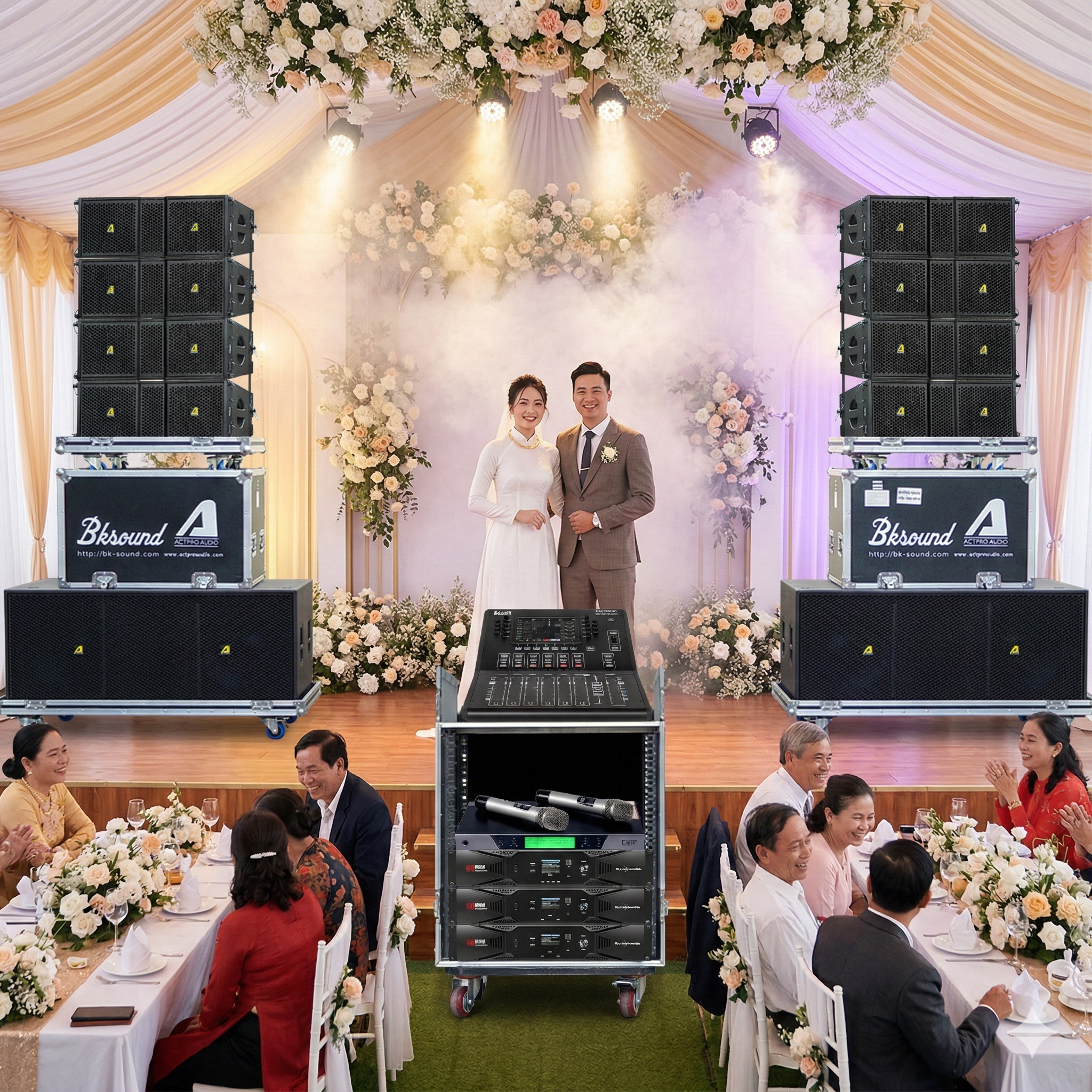 Dàn âm thanh Line Array 2 way Passive Actpro 29 (KR210F New, KR28F New, UTA1802DSP, UTA1804DSP, Alto TMD16, BCE UGX12) - Hình 2