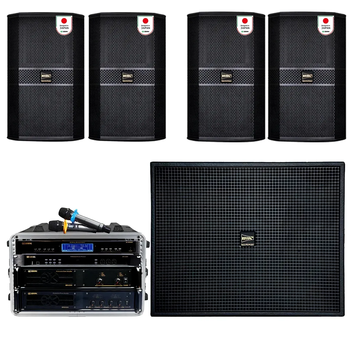 Dàn karaoke BIK Kinh Doanh New 2026-07 (BIK BBK-S312, VM820A, VM 840A, BPR-5800, KSP-W181, BJ-U500II)