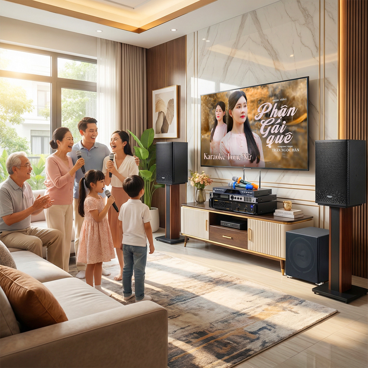 Dàn karaoke Denon Nhật 03 (Denon DP-R212, VM 620A, Bksound X6 Luxury, BKSound SW512, BCE U900 Plus X) - Hình 2