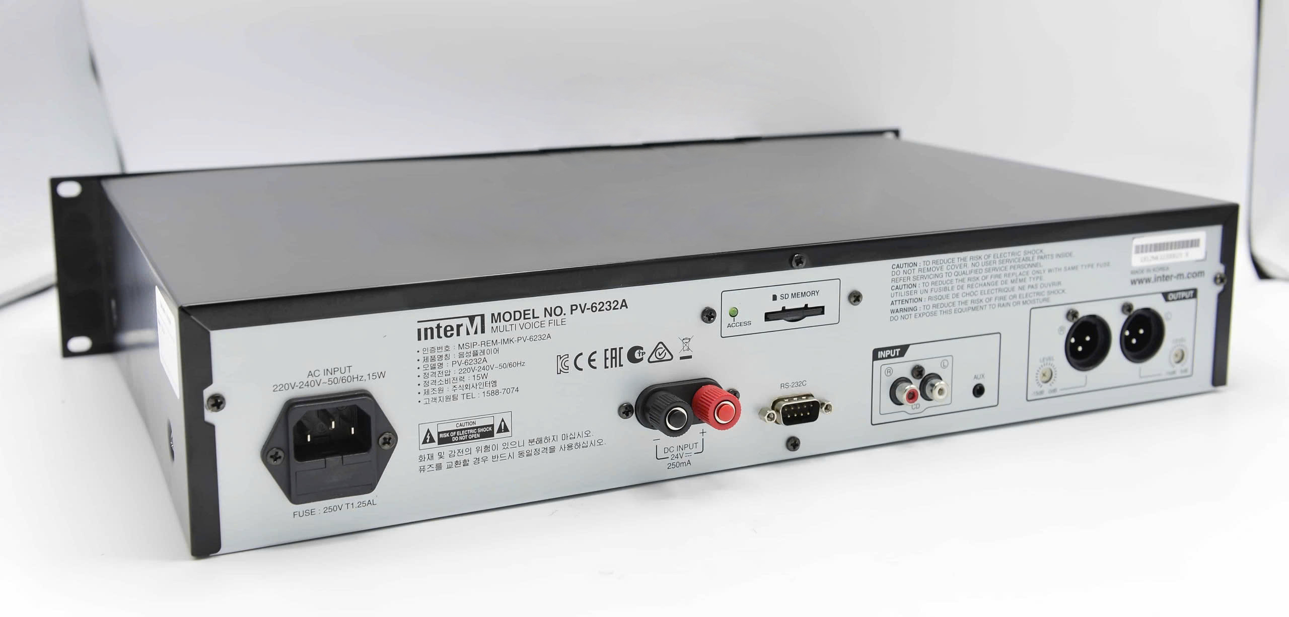 bộ phát âm thanh KTS Inter-M PV-6232A