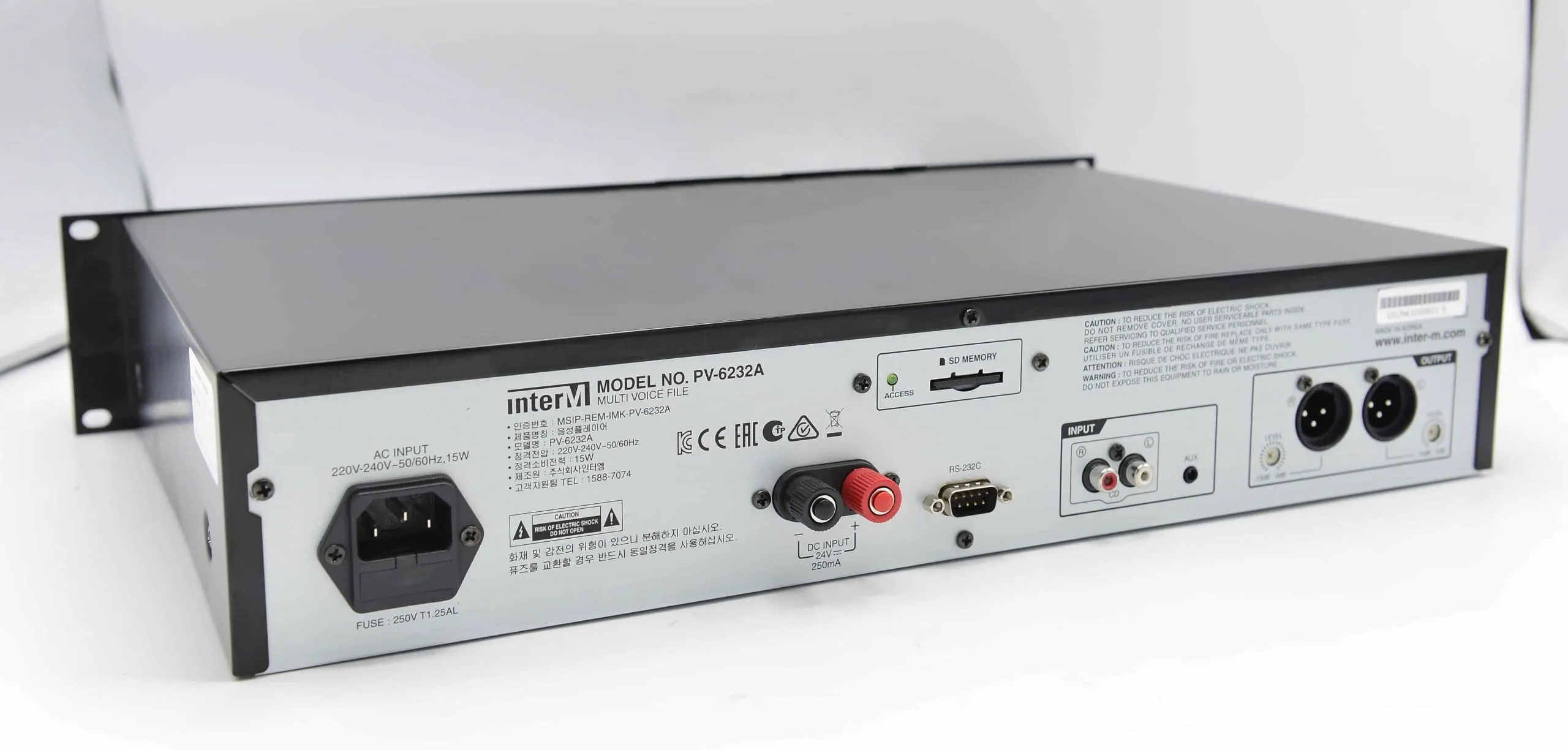 bộ phát âm thanh KTS Inter-M PV-6232A
