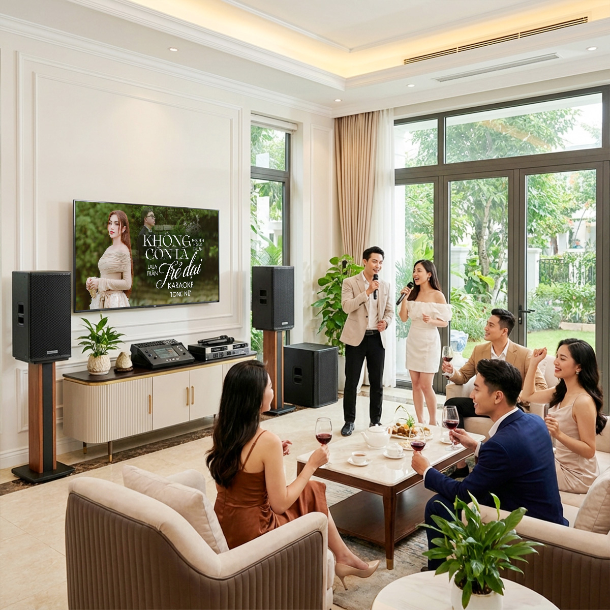 Dàn karaoke siêu cao cấp cho gia đình - biệt thự 01 (dBTechnologies Vio X10, Sub612, CQ-18T…) - Hình 3