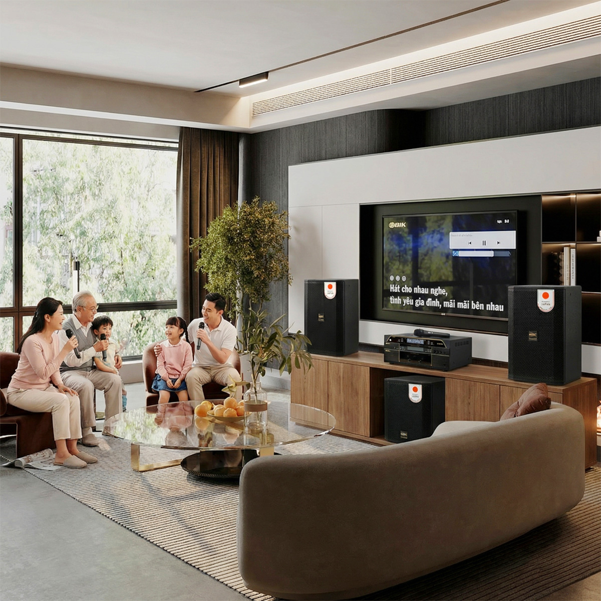 Dàn karaoke đồng bộ BIK New 02 (BIK CS-620, BIK VK-A52, BIK VK-R51, BIK BBK-W25A, BIK BJ-U200) - Hình 5