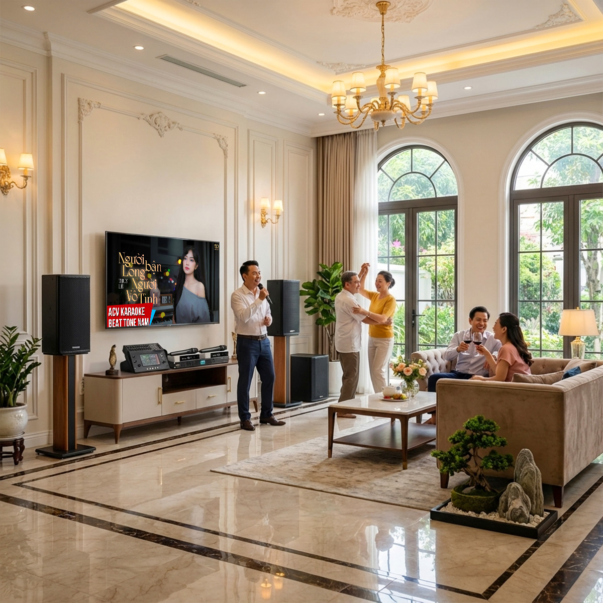 Dàn Karaoke Siêu Cao Cấp Cho Gia Đình - Biệt Thự dBTechnologies 10 (Vio X15, VIO S115, Allen & Heath CQ-18T...) - Hình 3