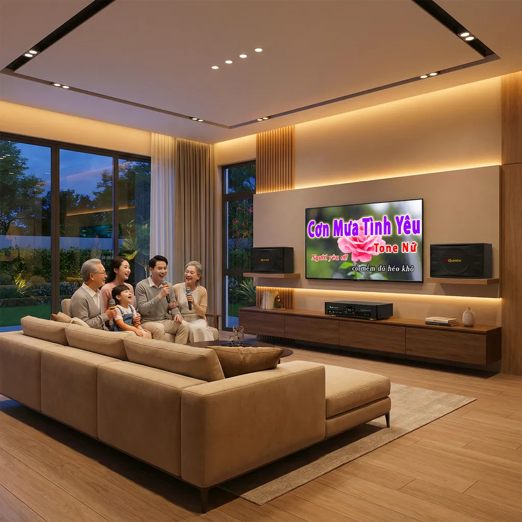 Dàn Karaoke Gia Đình, Chung Cư Giá Rẻ 05 (BIK BK-C25, Bksound DKA 5500) - Hình 4