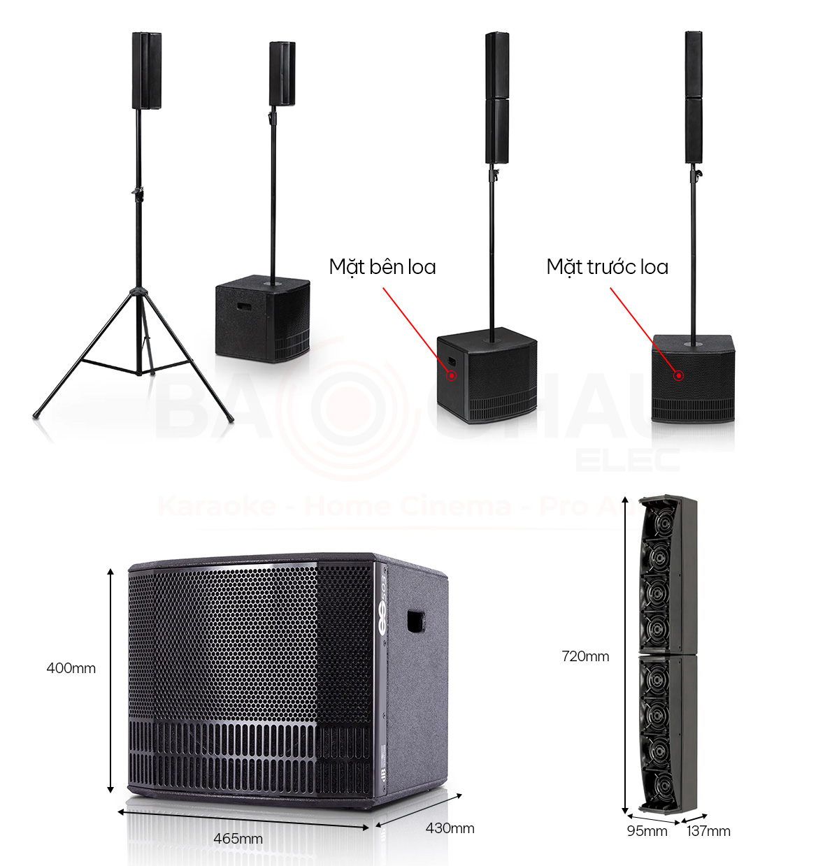 Hệ thống Loa cột dBTechnologies ES503