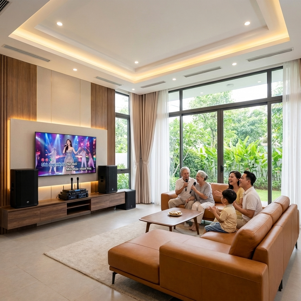 Dàn karaoke gia đình cao cấp RCF 13