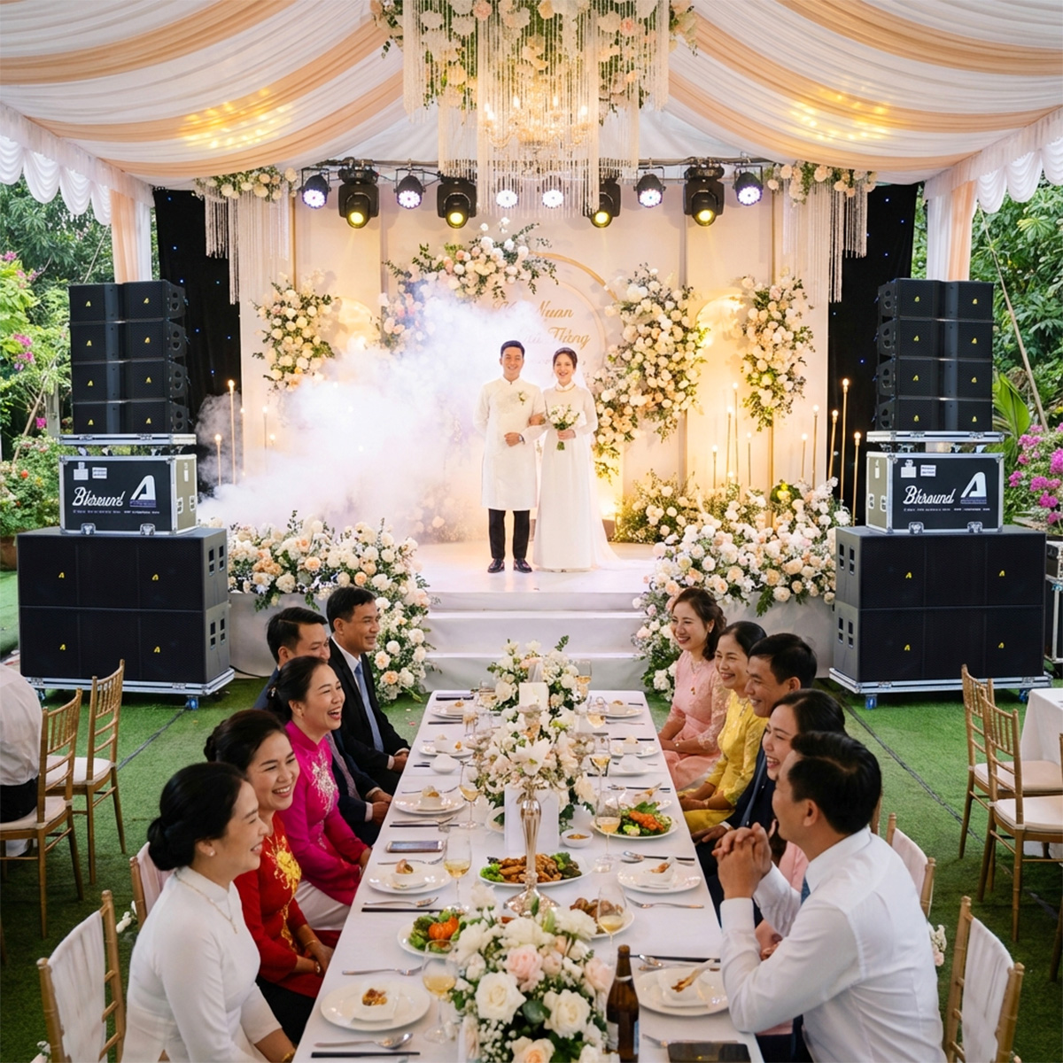 Dàn Âm Thanh Line Array 2 Way Passive Actpro 18 (Actpro KR610N, KR628N, SAE MEGA2500, PQM13 II, Alto TMD16, VIP6000,..) - Hình 4