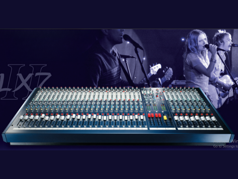Mixer Soundcraft LX7 II