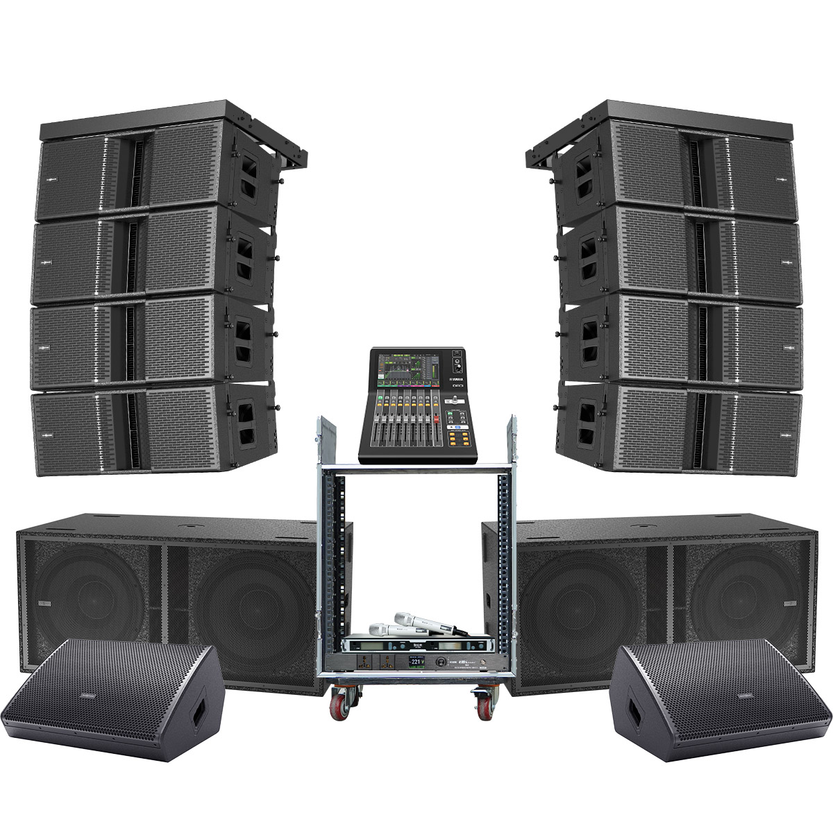 Dàn Line Array Active Audiocenter Astra 01