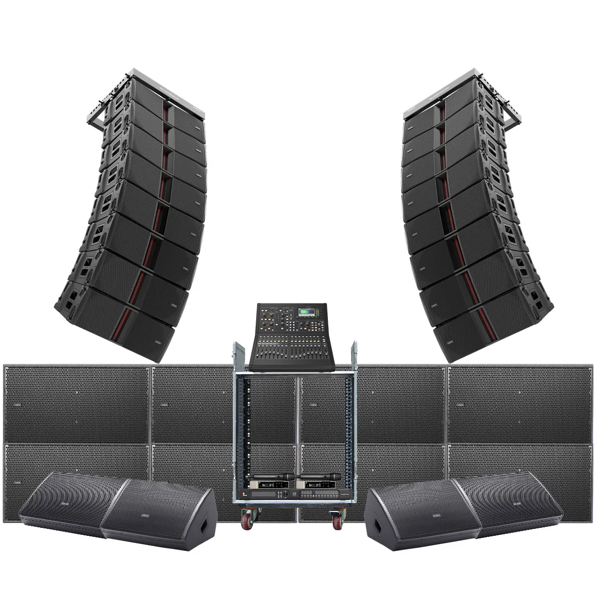 Dàn Line Array Active Audiocenter Avanda 07 (Audiocenter Avanda 210A, Avanda 218A, Avanda 218A, Yamaha DM3 Standard...) - Hình 1