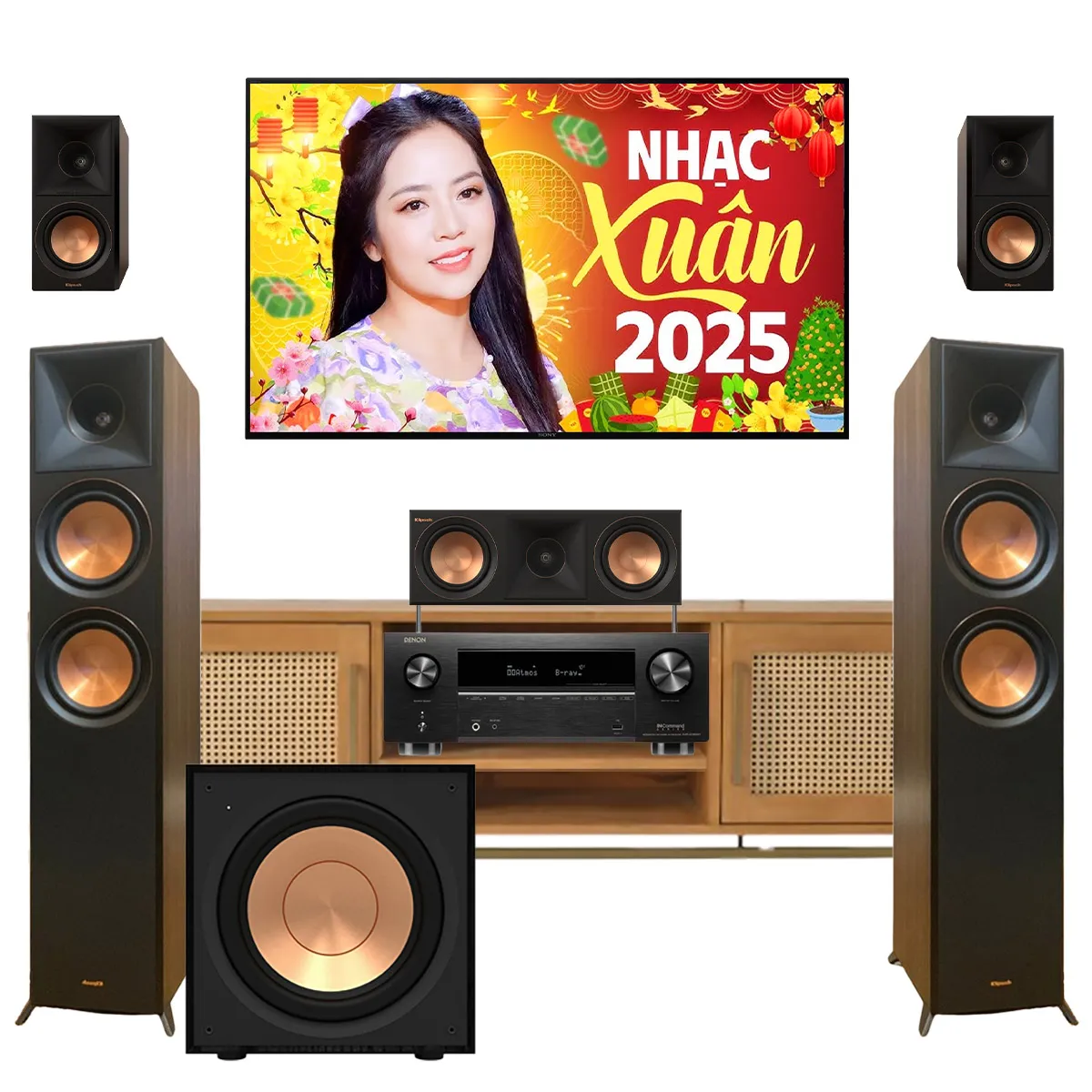 Dàn âm thanh 5.1 xem phim nghe nhạc BC-XPNN39