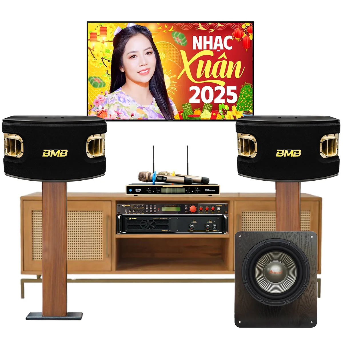 Dàn karaoke gia đình BMB cao cấp 08