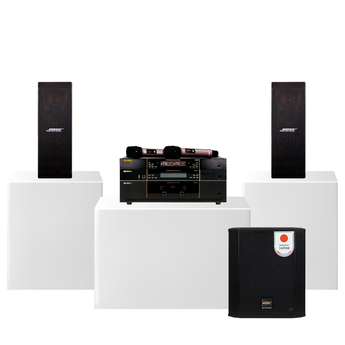 Dàn karaoke Bose 09 (Bose 402 Seri V, BIK BBK-W25A, BIK VK-A52, BIK VK-R51, BIK VK- M51) - Hình 2