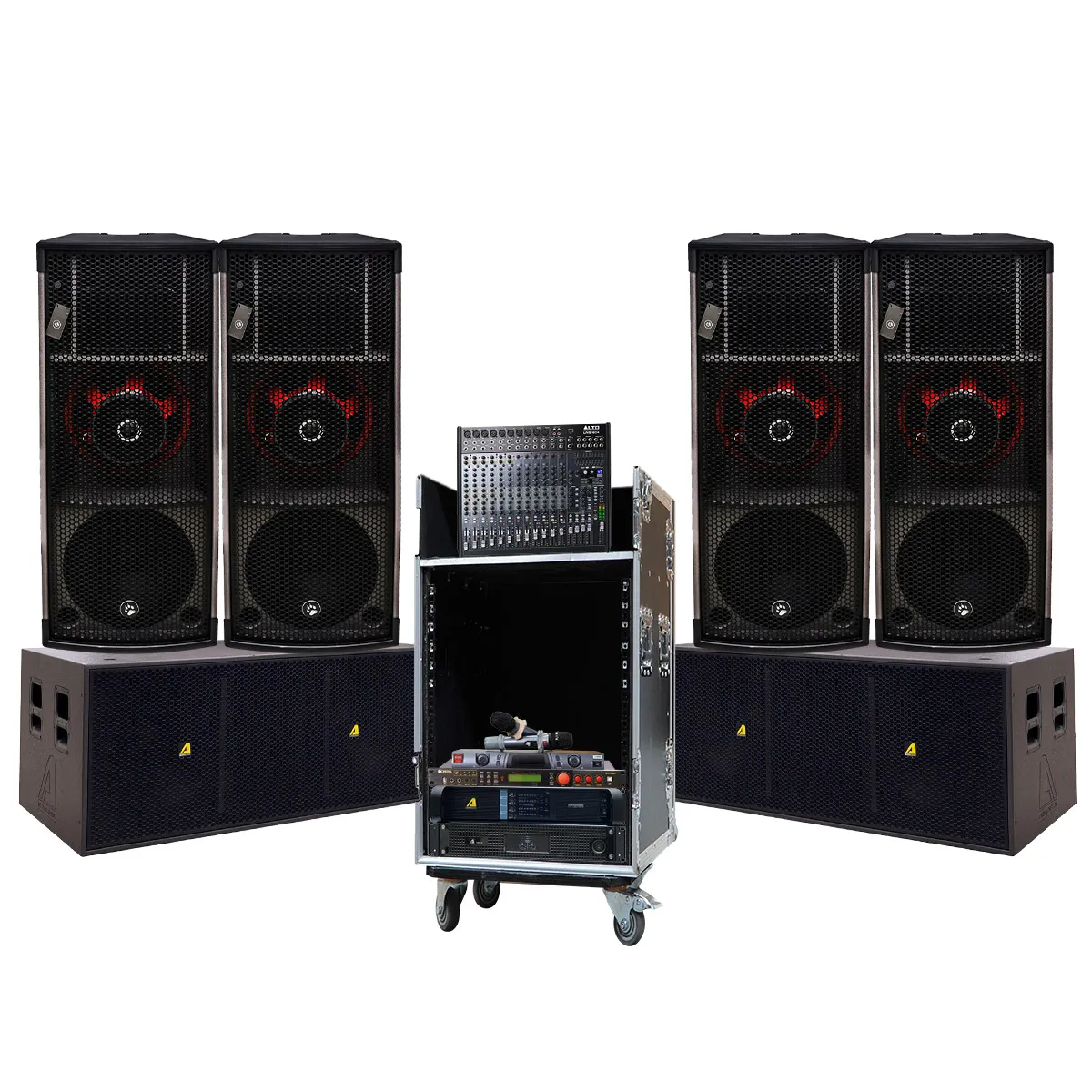 Dàn âm thanh đám cưới, nhạc sống Catking 05 (CatKing Pro2.6, CatKing Pro2.5, Sub Actpro KR628N,...)