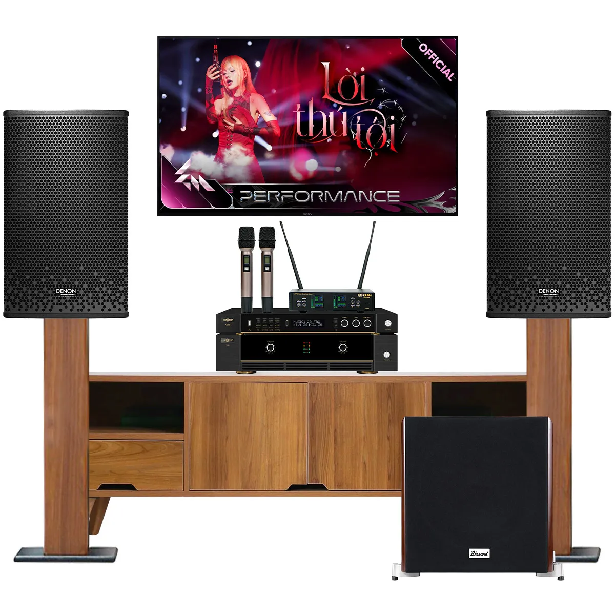 Dàn karaoke cao cấp Denon Nhật 24
