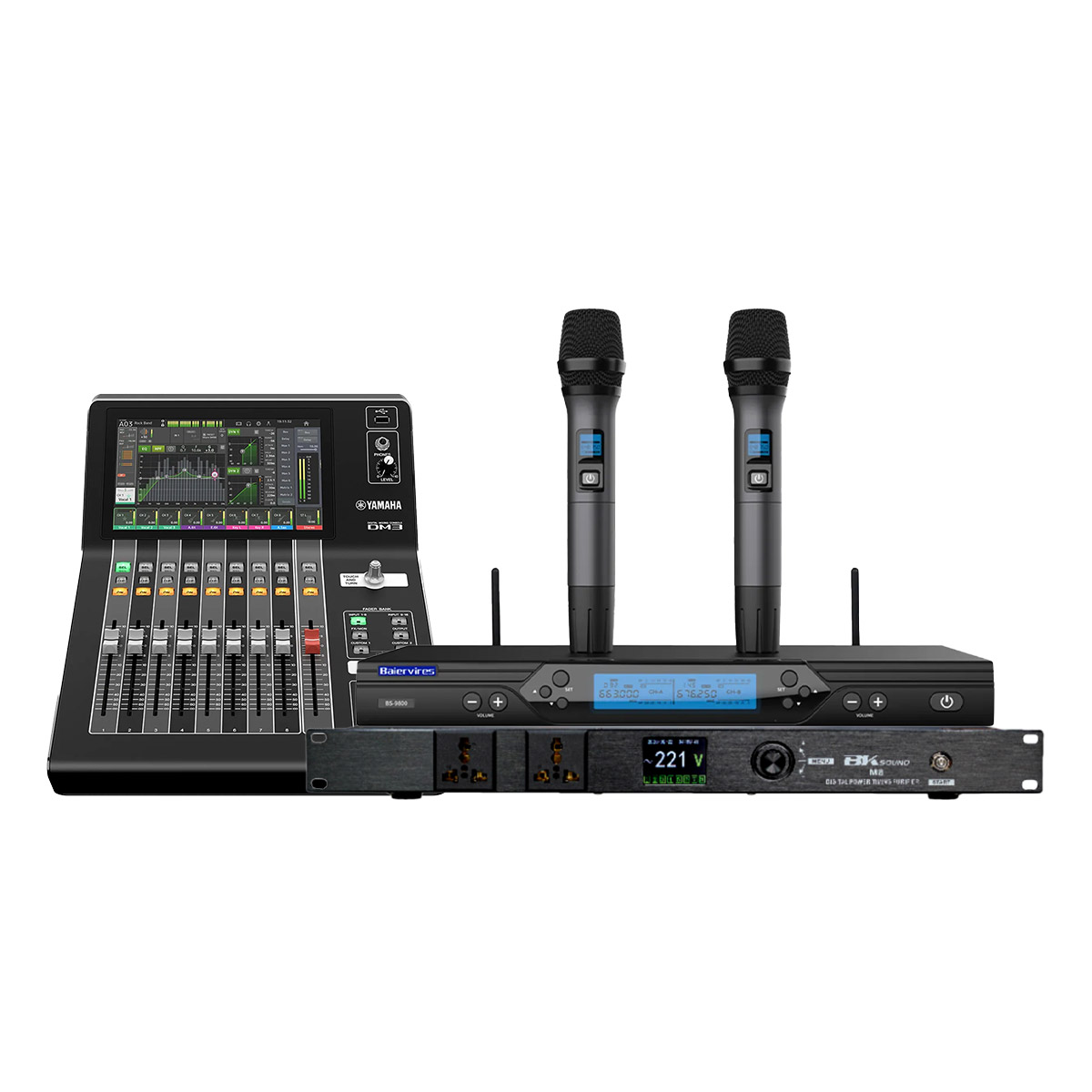 Dàn karaoke siêu cao cấp cho gia đình - biệt thự 08 (dBTechnologies Vio X12, VIO S115, Yamaha DM3, Baiervires BS9800,…) - Hình 7