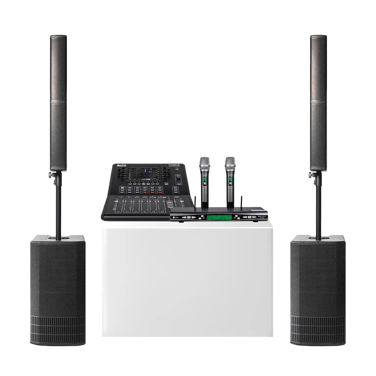 Dàn karaoke Column dBTechnologies ES1002-01 (dBTechnologies ES1002, Alto TMD16, Baiervires BS-790s) - Hình 2