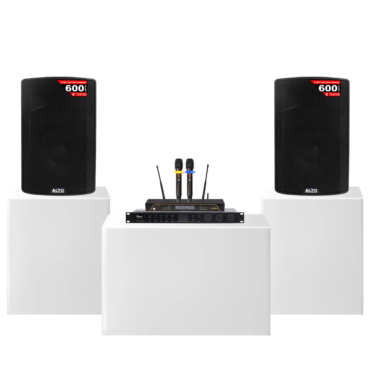 Dàn karaoke Active Alto New 01 (Alto TX412B, Bksound VX10, BIK BJ-U200)