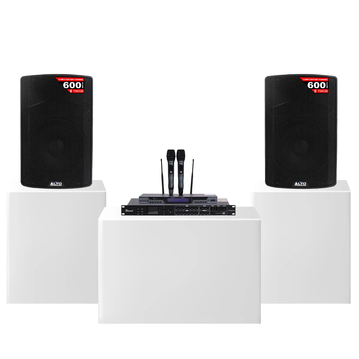 Dàn karaoke Active Alto New 02 (Alto TX412B, Bksound M200, Bksound DSP 9000 Plus)