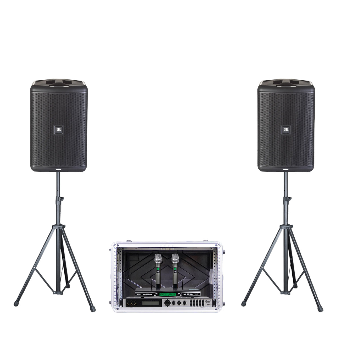 Dàn karaoke di động JBL 12 (JBL Eon One Compact, Bksound X6 Luxury, Baiervires BS-790S)