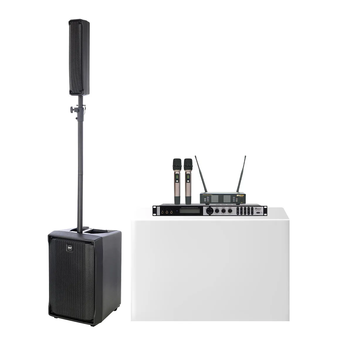 Dàn karaoke di động RCF 09 (RCF EVOX JMIX8, Bksound X6 Luxury, BIK BJ-U100II) - Hình 2